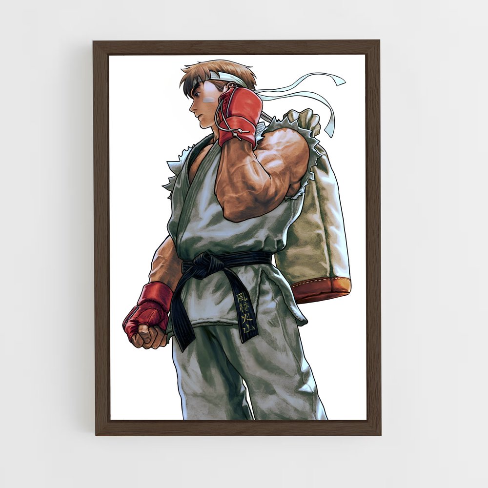 Poster Ken le Guerrier – affiche Street Fighter (vue 5)